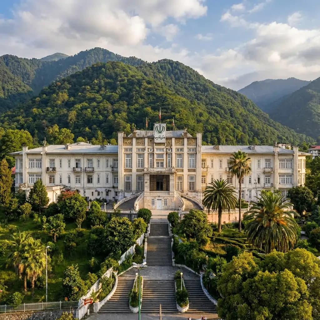 عکسی از هتل قدیم رامسر